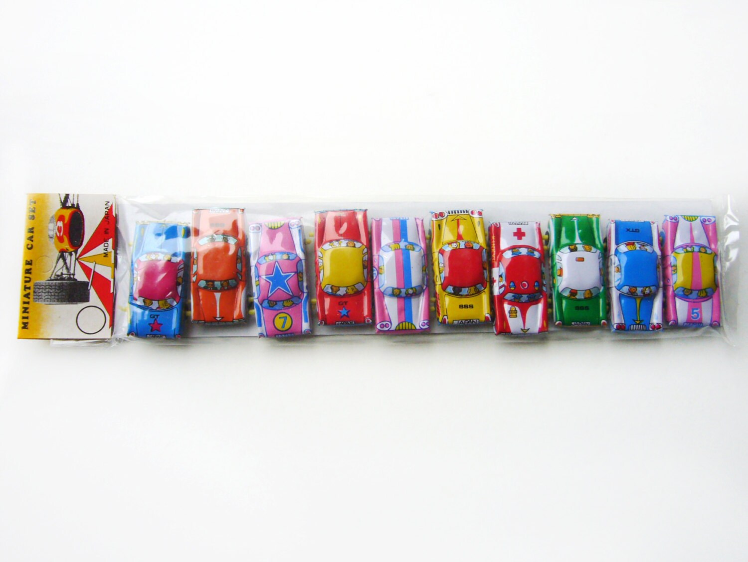 JAPANESE VINTAGE Set of 10 Cute Colorful Tin Mini / Tiny Cars Litho , Embossed , Made in Japan , New Old Store Stock - Etsy JAPANESE VINTAGE Set of 10 Cute Colorful Tin Mini / Tiny Cars Litho , Embossed , Made in Japan , New Old Store Stock - Etsy