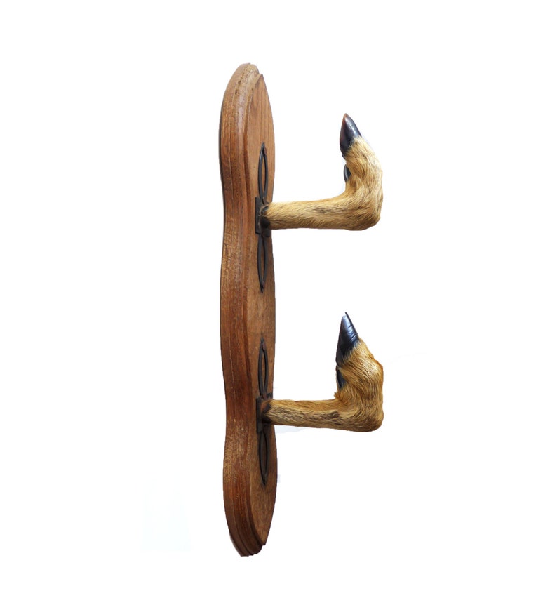 FRENCH VINTAGE French Deer Hoof Deer Hook Hat Rack Coat Etsy