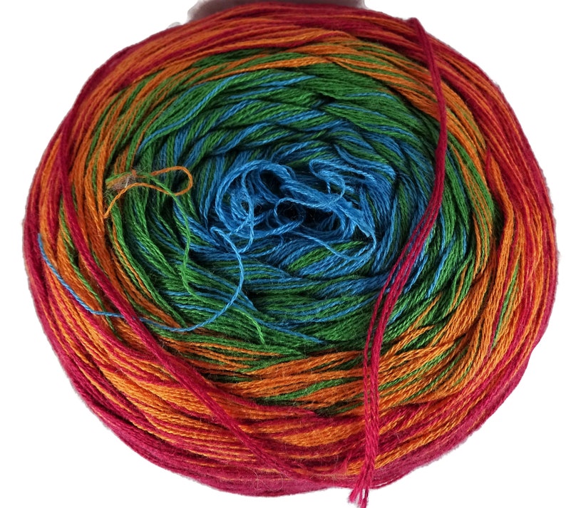 Red Heart It's a Wrap Rainbow Fiesta Yarn Etsy UK