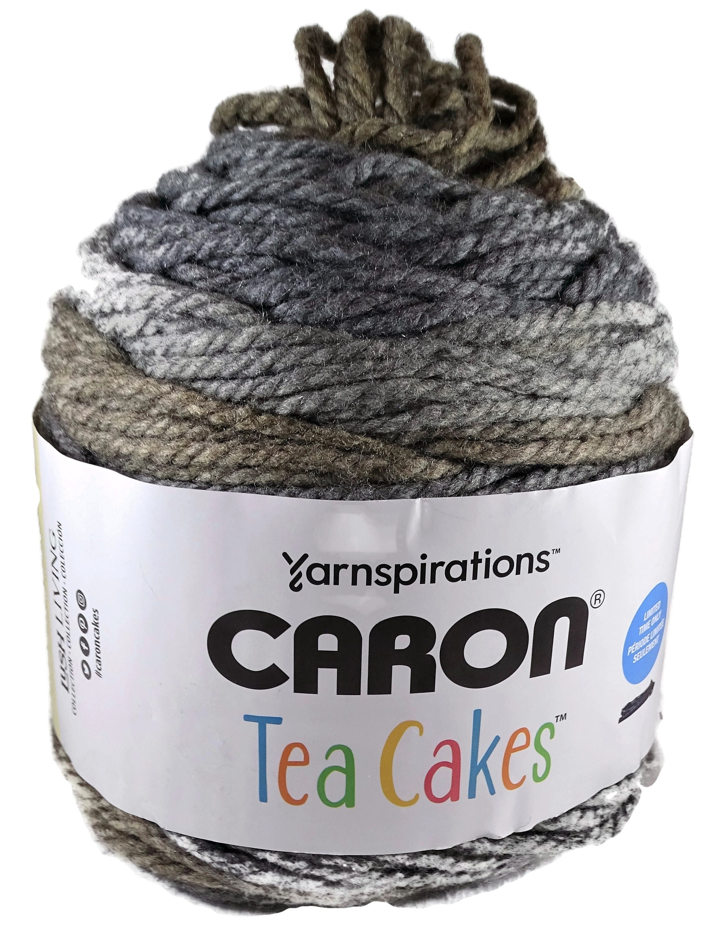 Pack de 2 pelotas Caron Tea Cakes 240 g cada bola de Hibiscus 