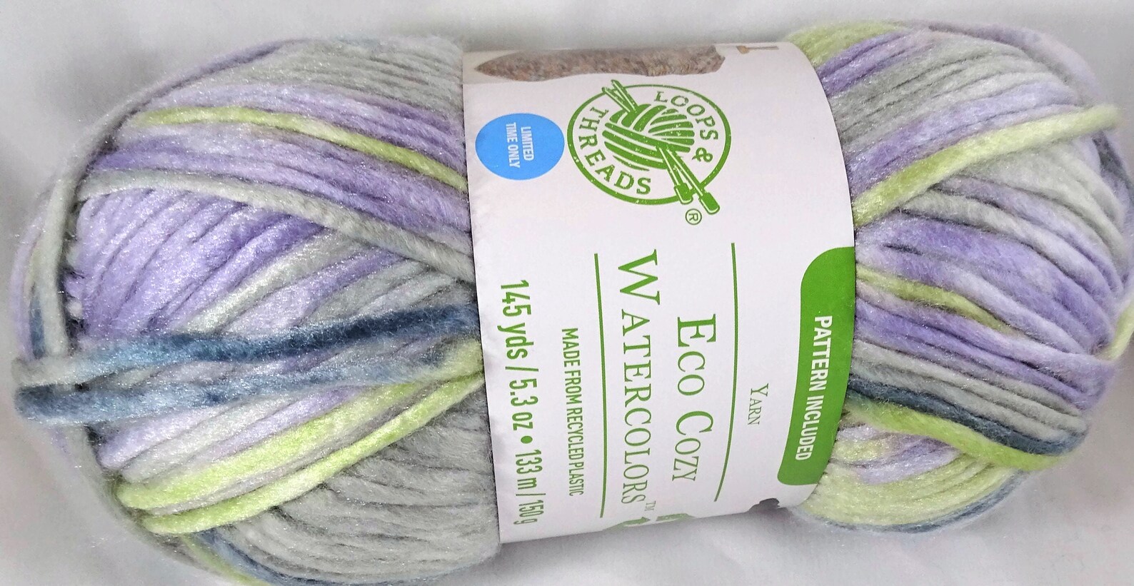 Loops and Threads Yarn Eco Cozy Watercolors Water Lily Etsy