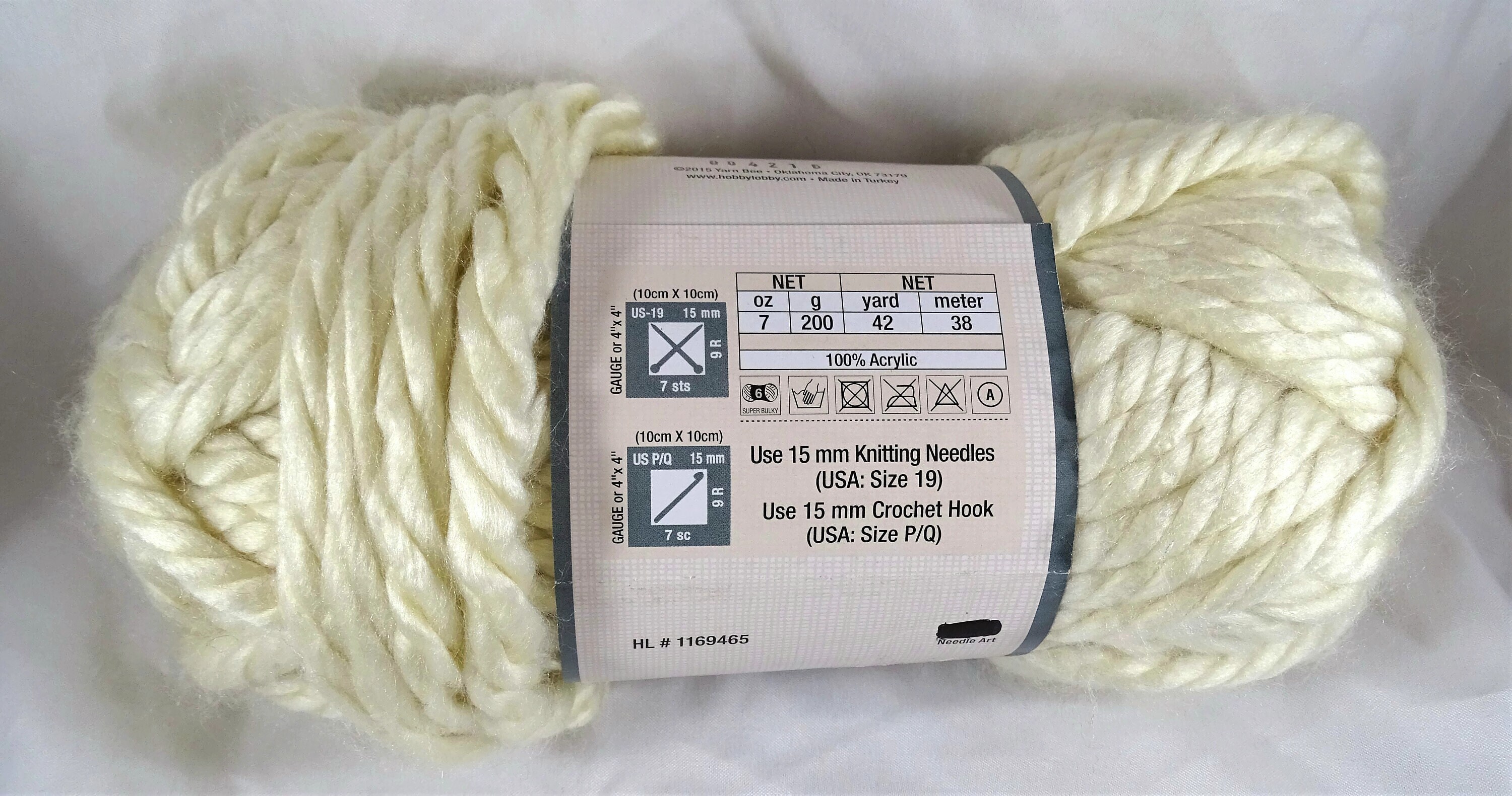 Yarn Bee Uber Luxe Ivory Etsy