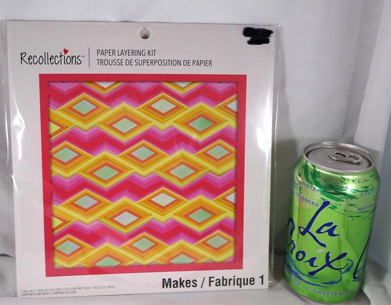 Recollections Paper Layering Kit Abstract SEALED Etsy