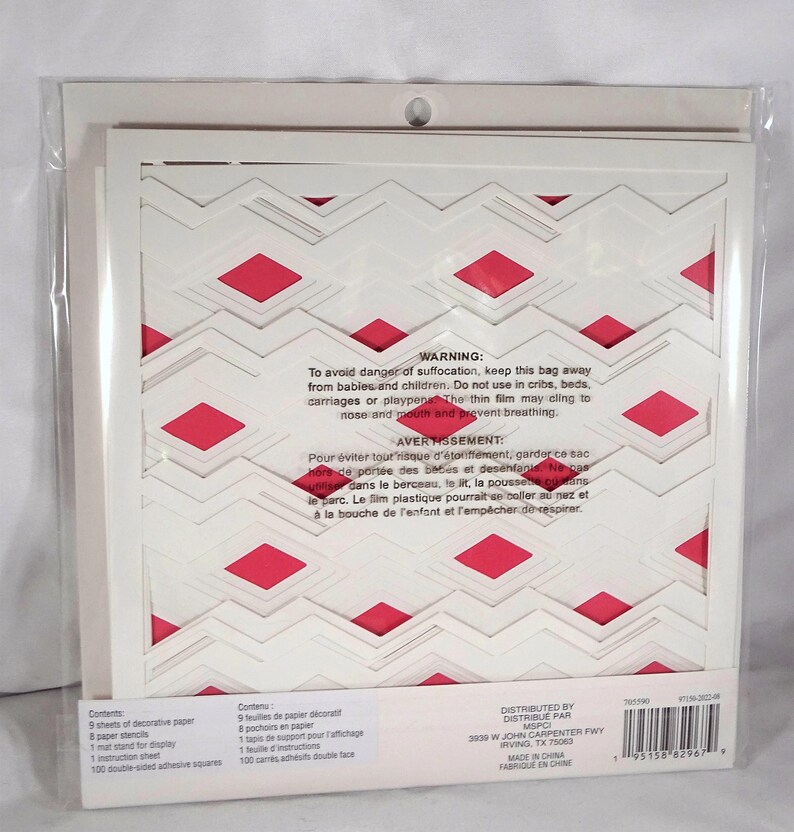 Recollections Paper Layering Kit Abstract SEALED Craft Etsy