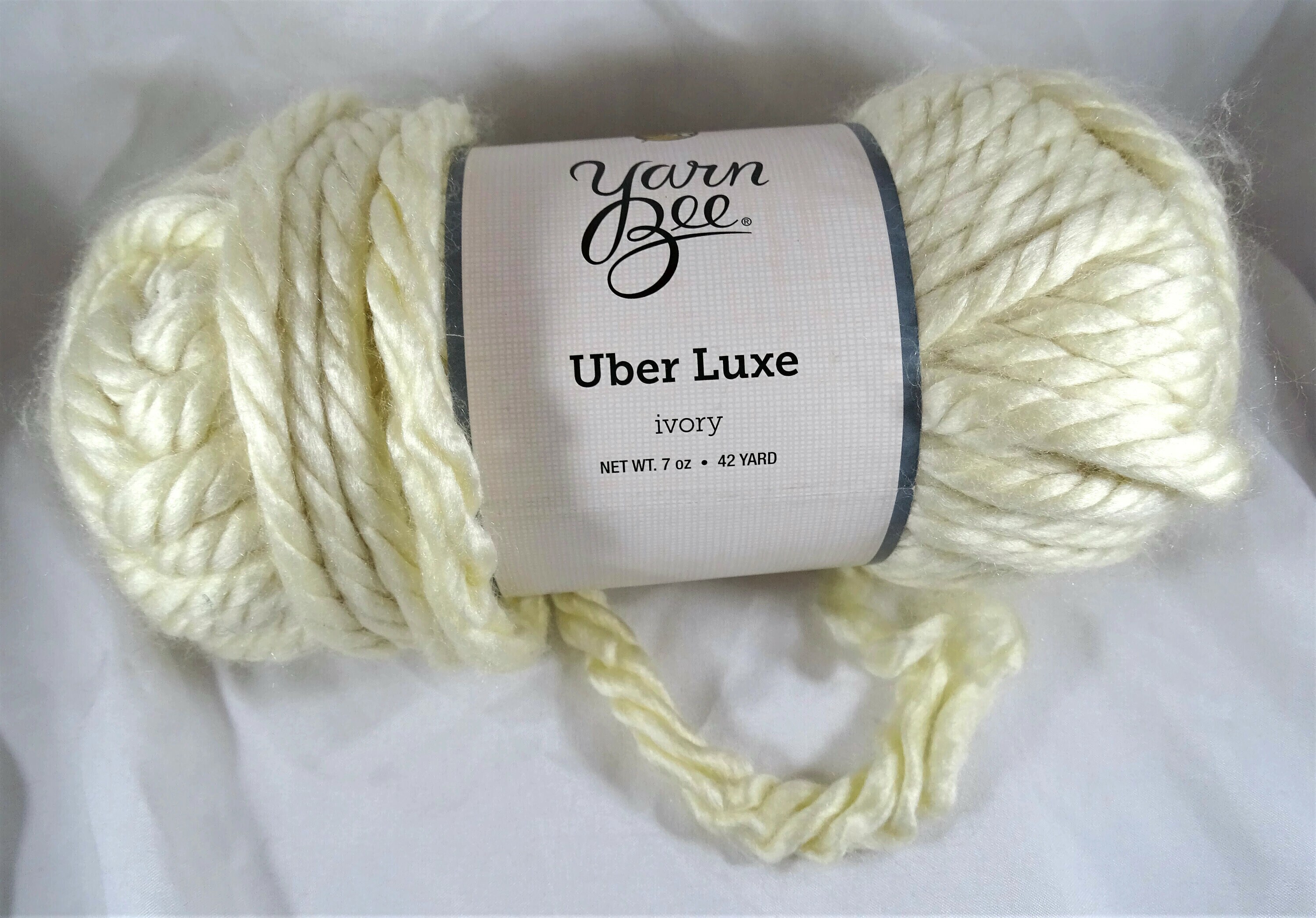 Yarn Bee Uber Luxe Ivory Etsy