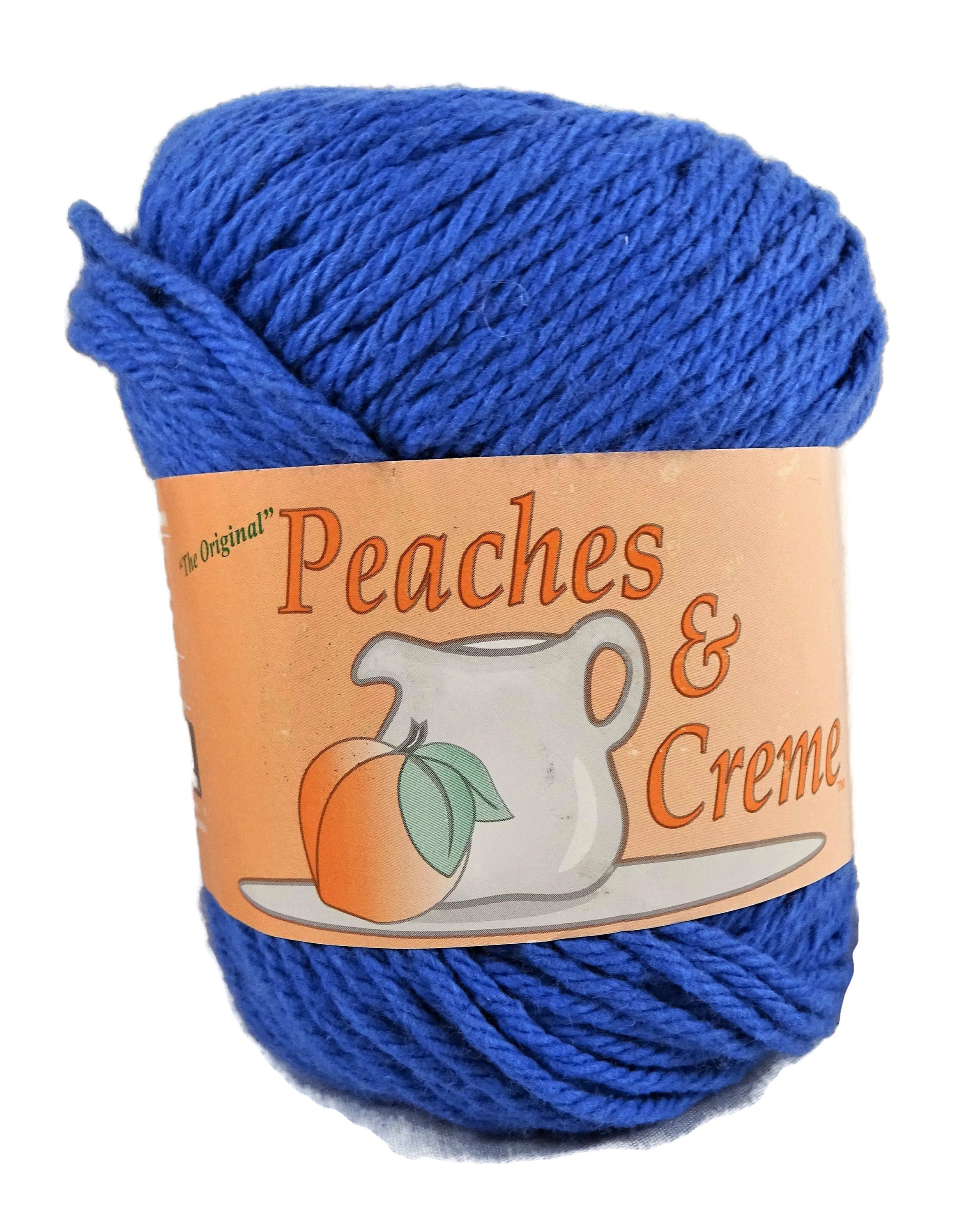 Peaches and Cream Cotton Yarn cone, in color Happy Go Lucky, (14 oz cone)