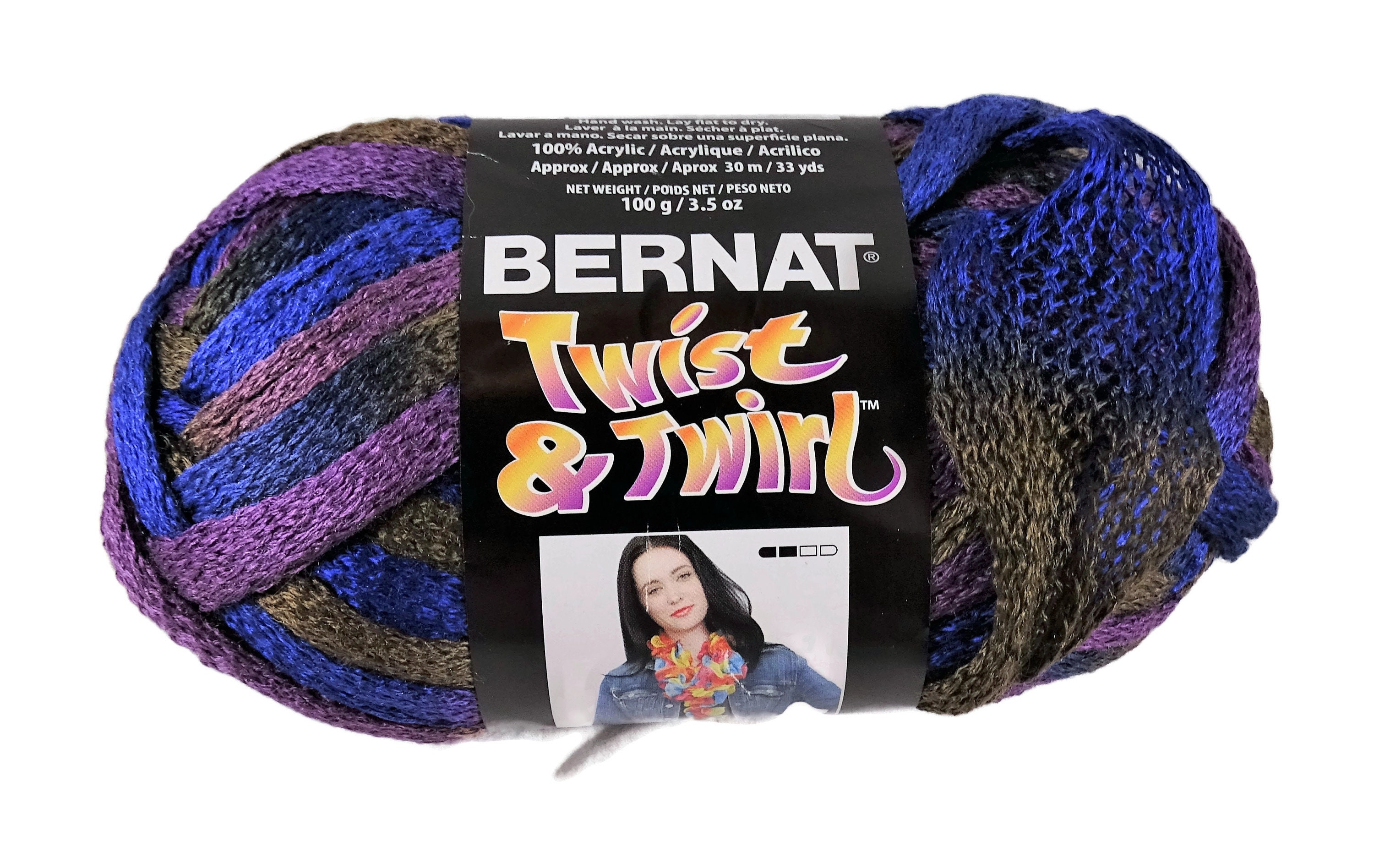 Pansy purple bernat yarn sale