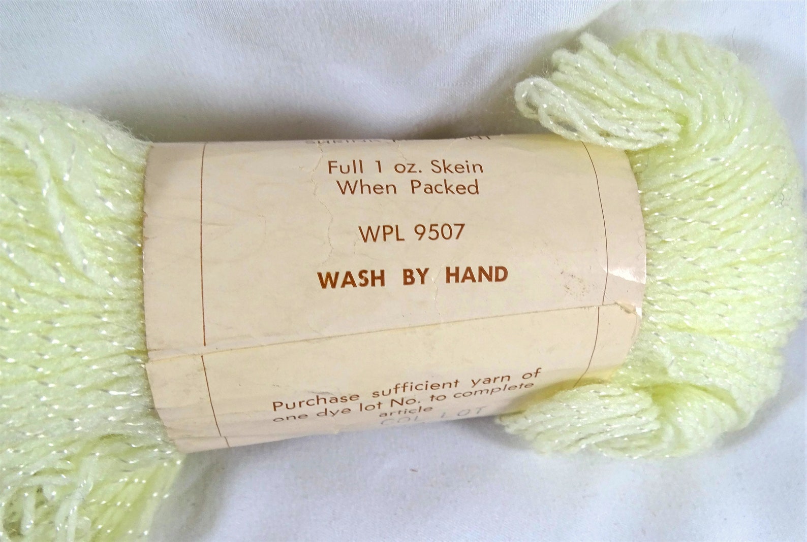 Vintage Wool Co Crimp Set Yarn Pompadour Etsy