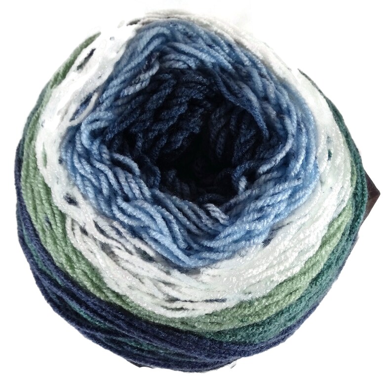 Lion brand yarn mandala baby echo caves etsy