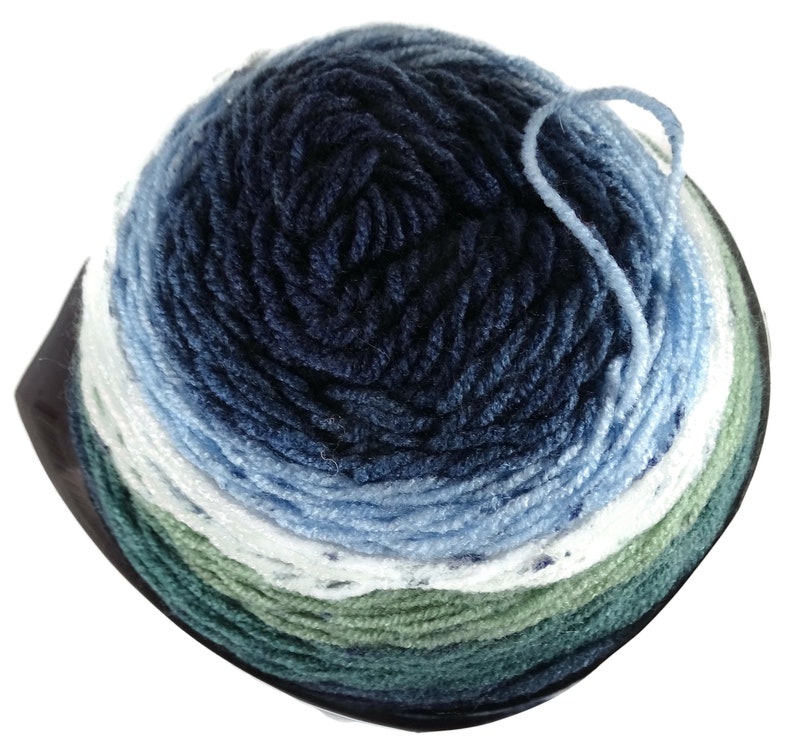 Lion brand yarn mandala baby echo caves etsy