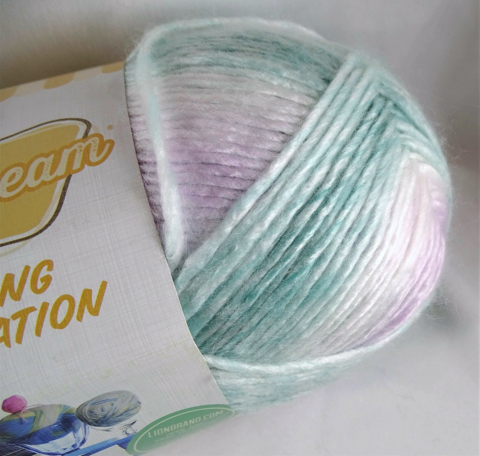 Lion Brand Yarn Ice Cream Roving Chuckles Etsy