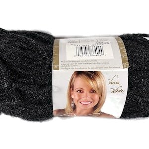 Lion Brand Yarn Vanna&#39;s Choice  Dark Grey Heather Knitting Crochet Craft