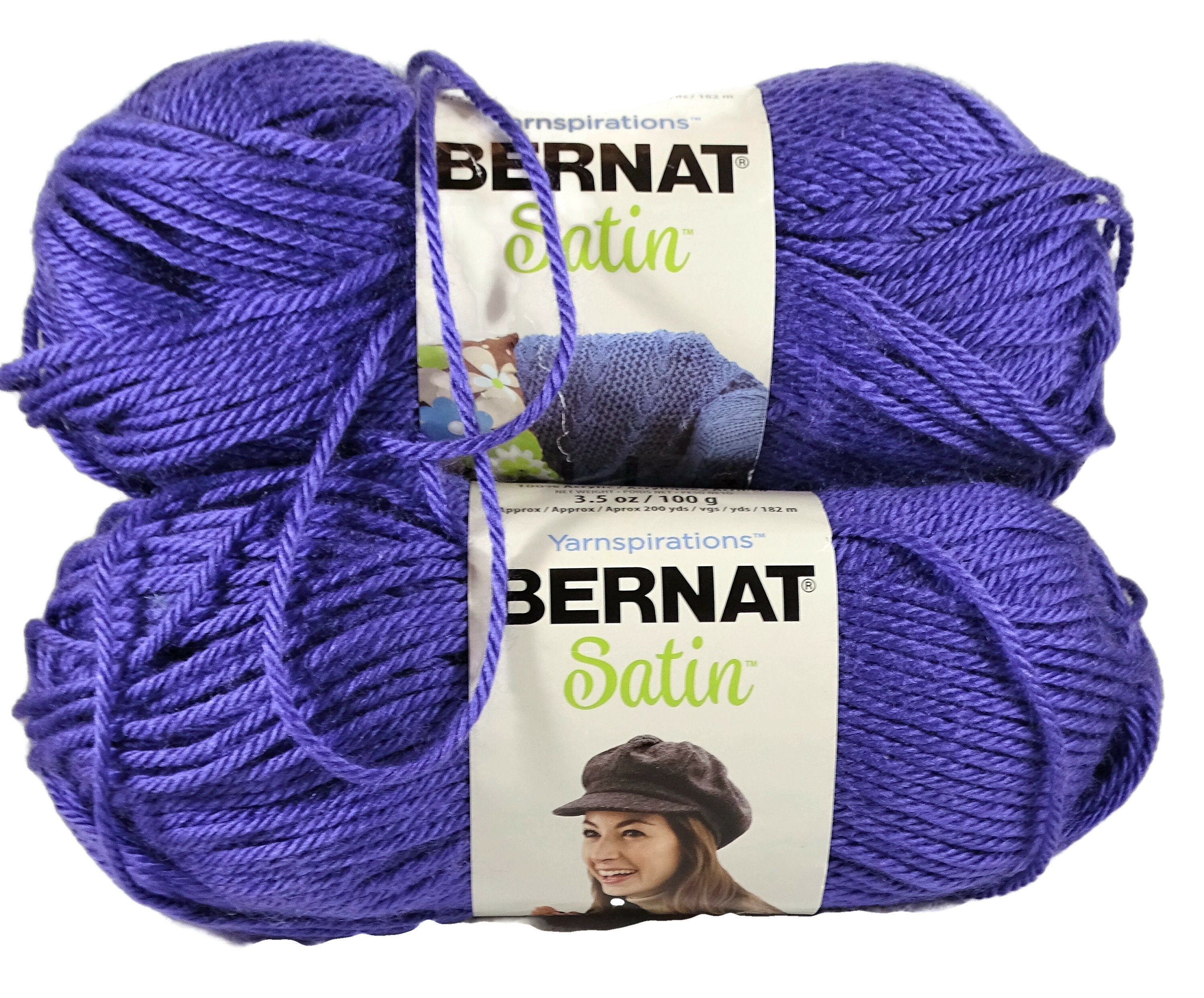 Bernat Blanket Double Take Yarn, Color Crushed Grape, 220 Yards, Purple,  Stitch N Win, Bernat Blanket Yarn, Yarnspirations, US Seller 