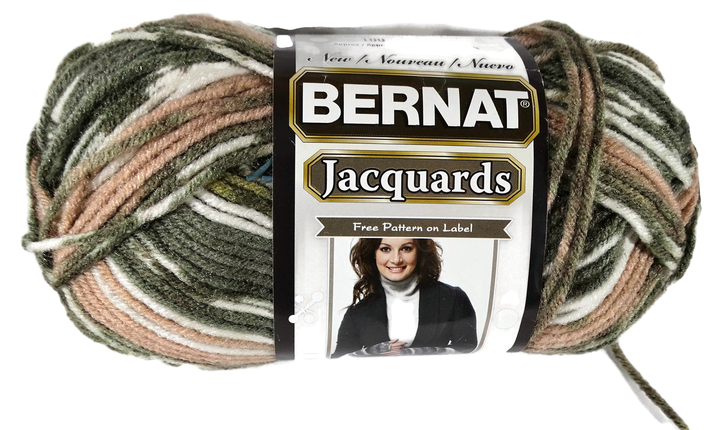 Bernat Brown Yarn 