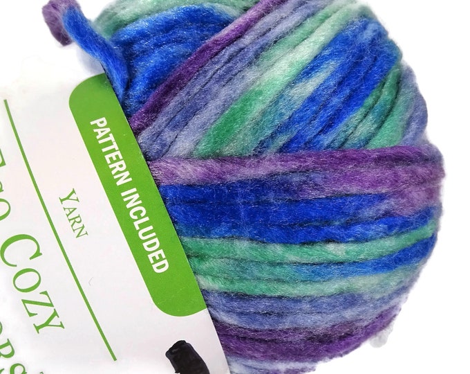 Loops and Threads Yarn Eco Cozy Watercolors Lakeshore Etsy