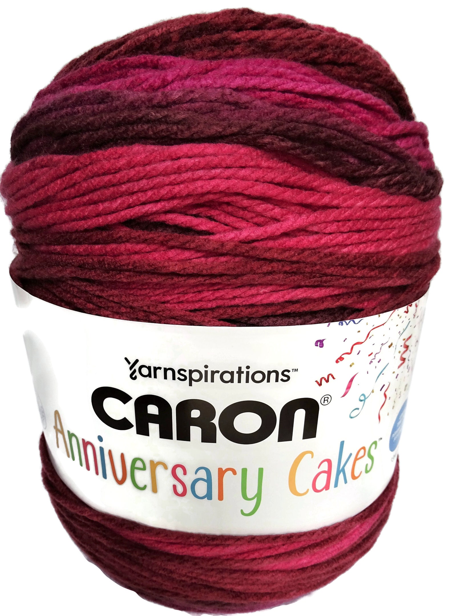 Caron Anniversary Cakes Yarn Sour Cherry Etsy