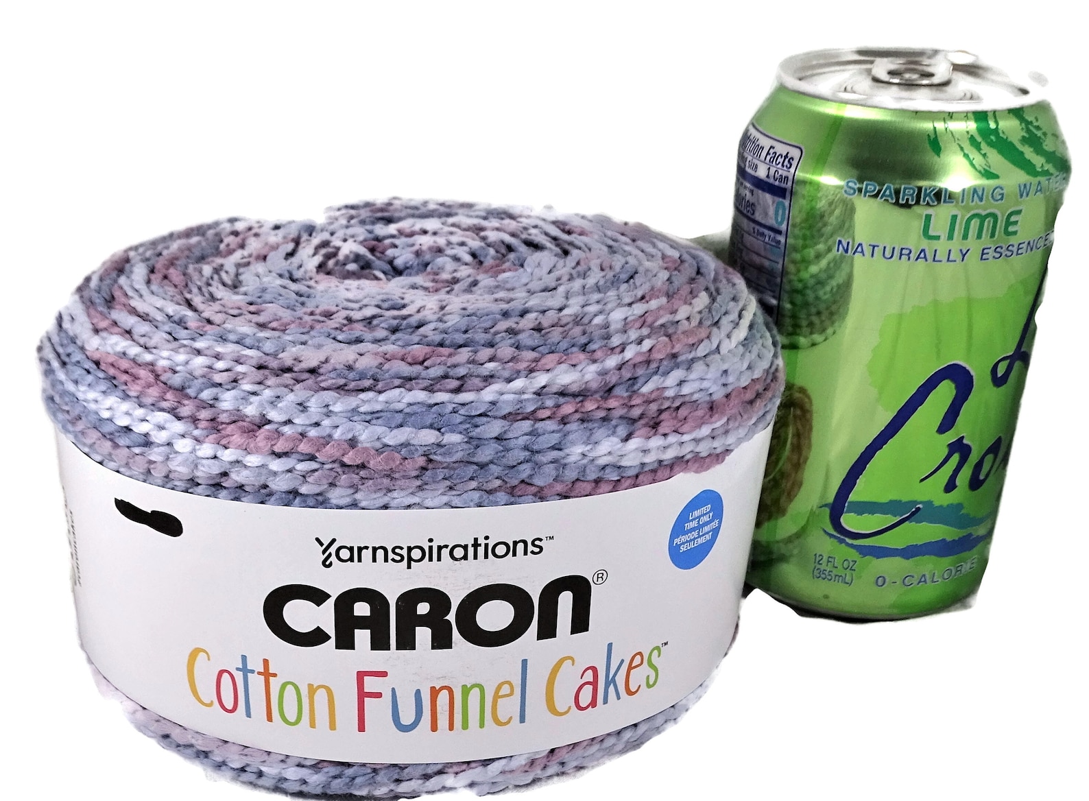 Caron Cotton Funnel Cakes Yarn Lilac Etsy