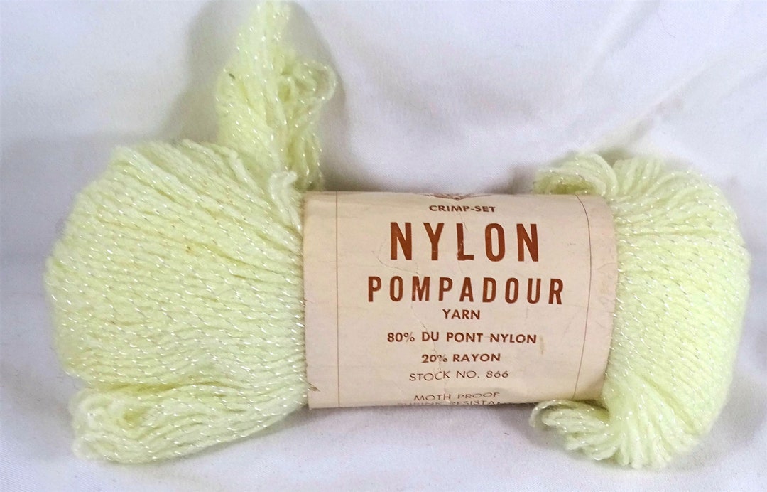 Vintage Wool Co Crimp Set Yarn Pompadour Etsy