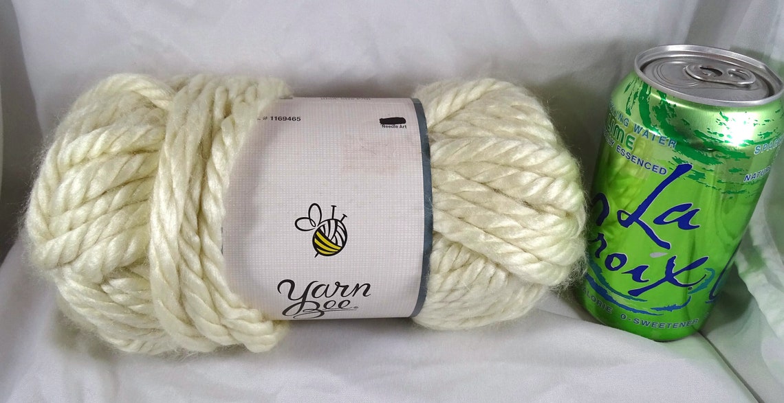 Yarn Bee Uber Luxe Ivory Etsy
