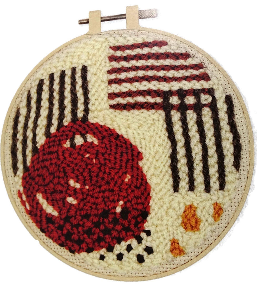 Needle Creations Punch Needle Kit Abstract SEALED Intermediate Level