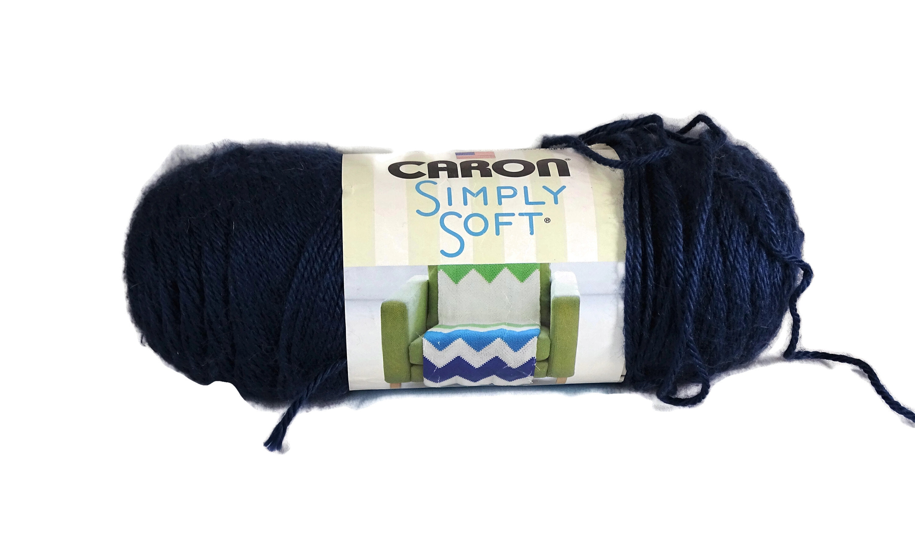Caron Simply Soft Yarn, Light Country Blue 