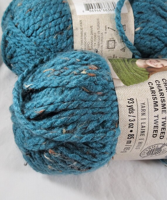 Blue Loops /& Threads Charisma Tweed Yarn