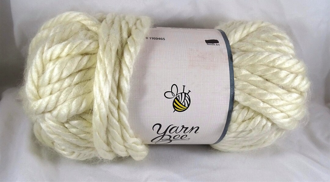 Yarn Bee Uber Luxe Ivory Etsy