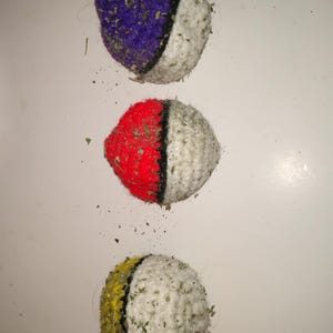 Pokeball Crochet Cat Toy