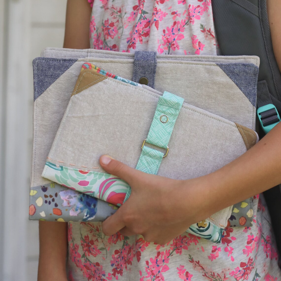 Notebook Cover Sewing Pattern With Buckle for Composition | Etsy