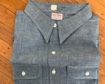 big mac denim work shirts