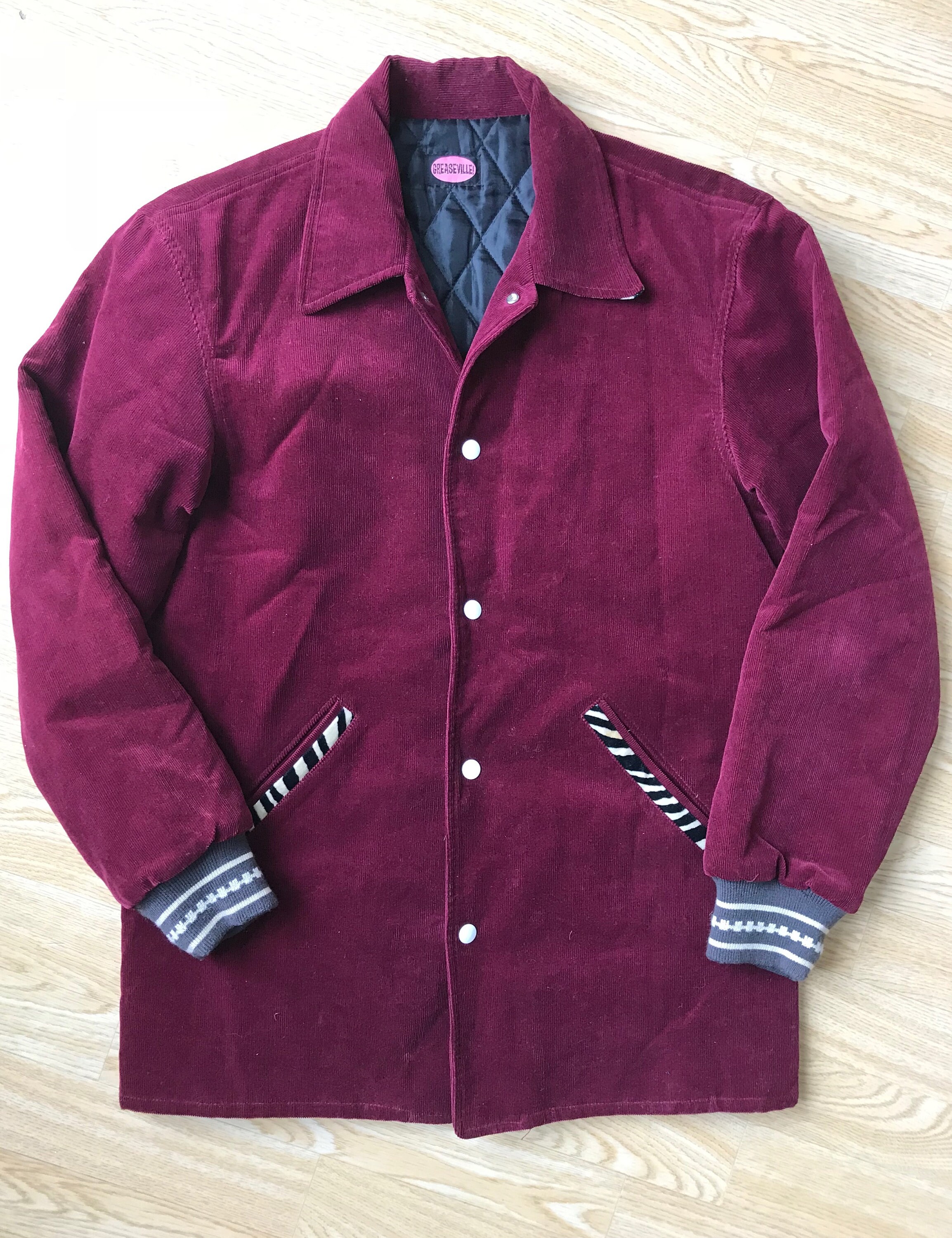 ジャケット・アウター 50s corduroy stadium jacket Corduroy Stadium Jacket L Size Vintage Unisex Outerwear | eBay