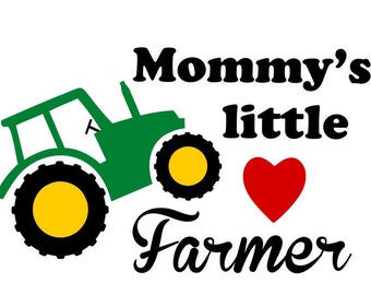 Mały Farmer Mamy (SVG), Życie na Farmie (SVG), Plik do cięcia grafiki wektorowej