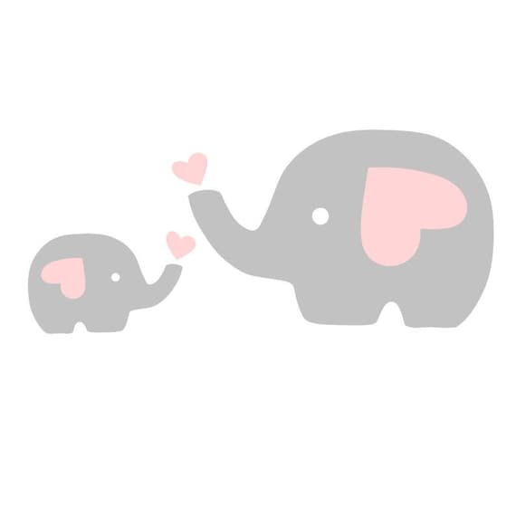 Download Cute Baby Elephant Svg Instant Downloadsilhouette Svg Etsy