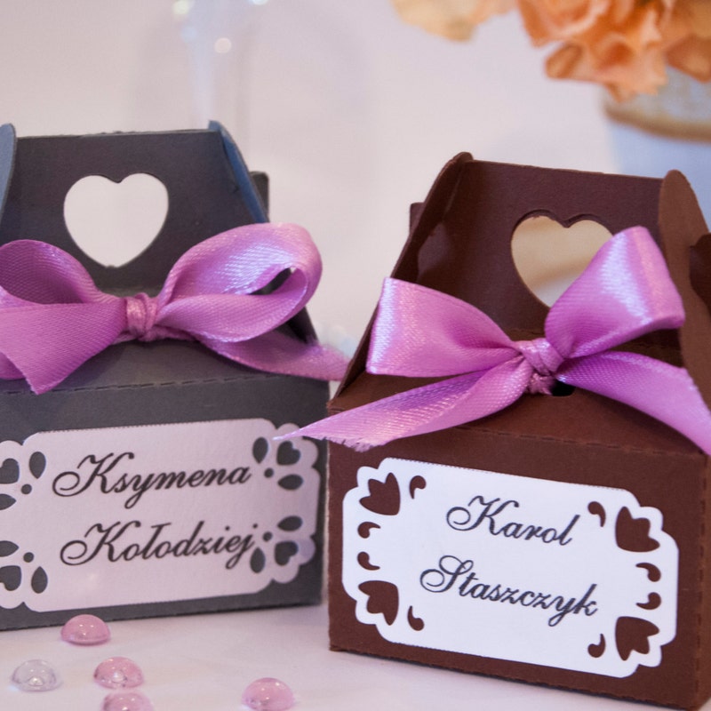 Diy Favor Boxes - Etsy