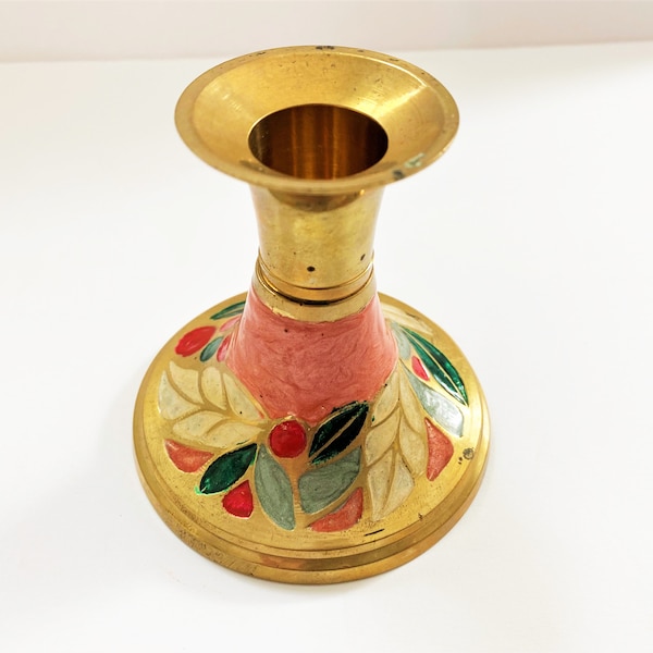 Enamel Candleholder Etsy