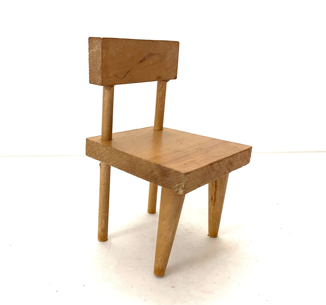 Vintage Wood Doll Furniture Chair Cape Cod Toymakers Doll Furniture