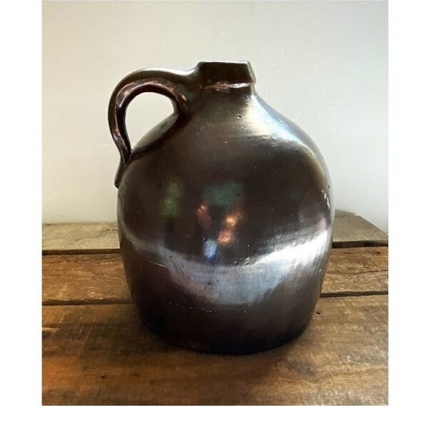 Brown Whiskey Jug Etsy
