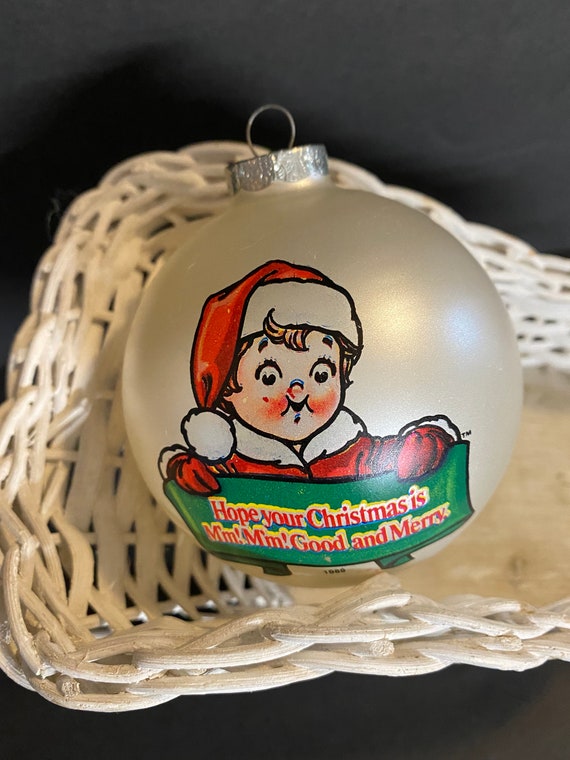 Vintage Campbell's Soup Holiday Christmas Tree Ornament Etsy