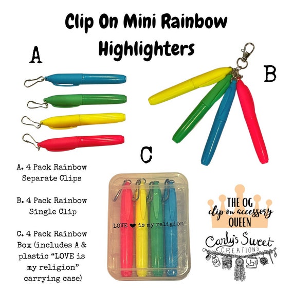 Mini Sharpie Badge Clip Nurse Jewelry Marker and Highlighter Nurse Marker -   Canada