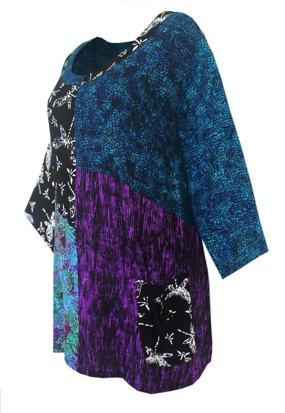 plus size boho tunics