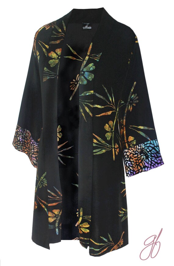 long kimono jacket plus size