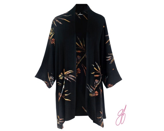 plus size evening kimono