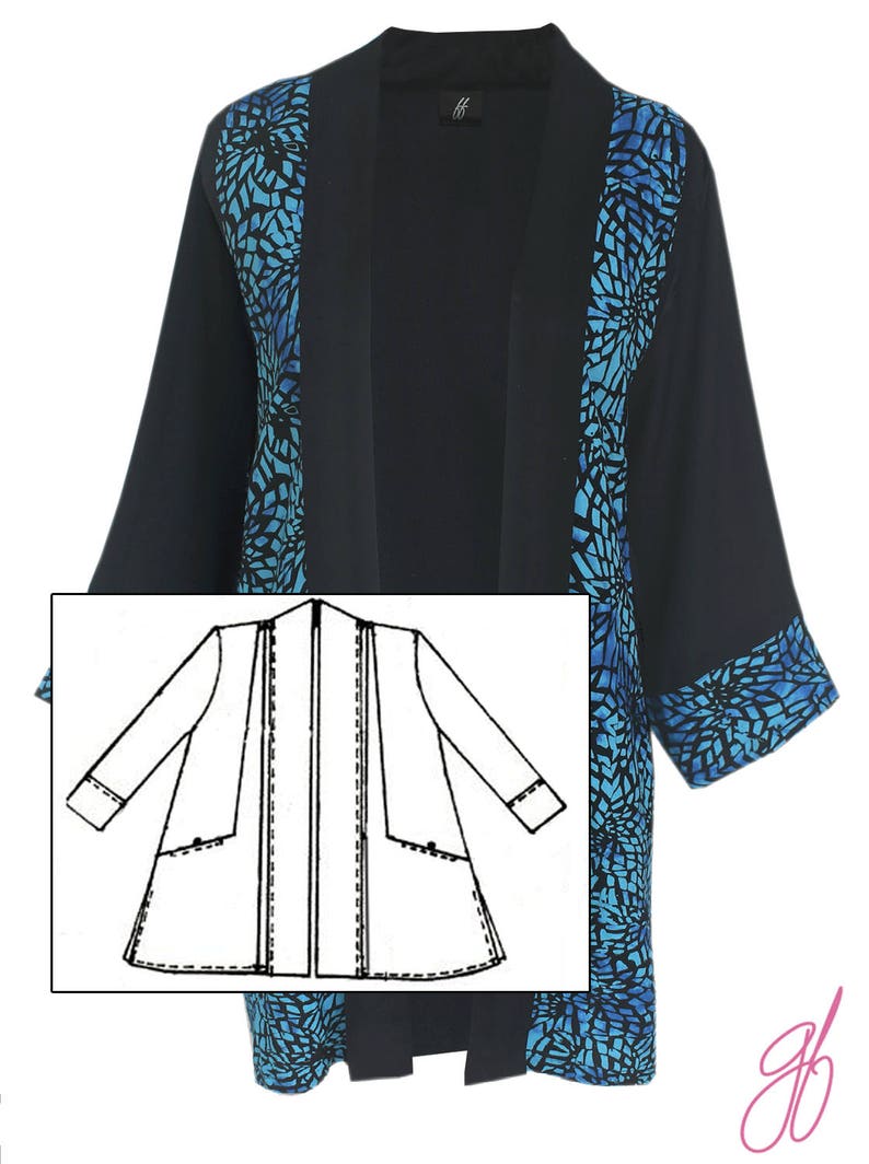 3x kimono jacket