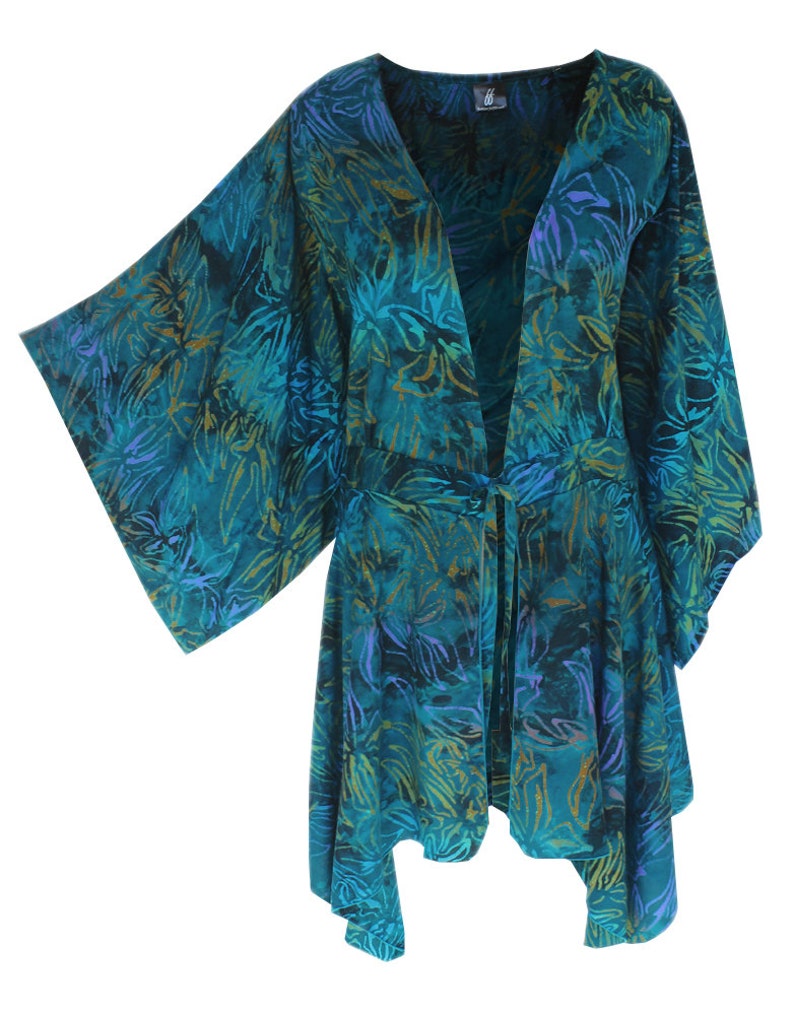 Boho Kimono Plus Size Clothing with a Tunic Kimono Sleeve | Etsy
