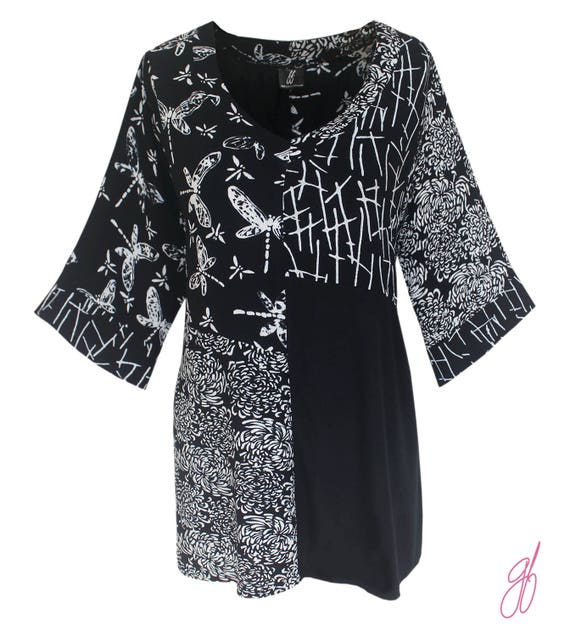 dressy tunic tops plus size