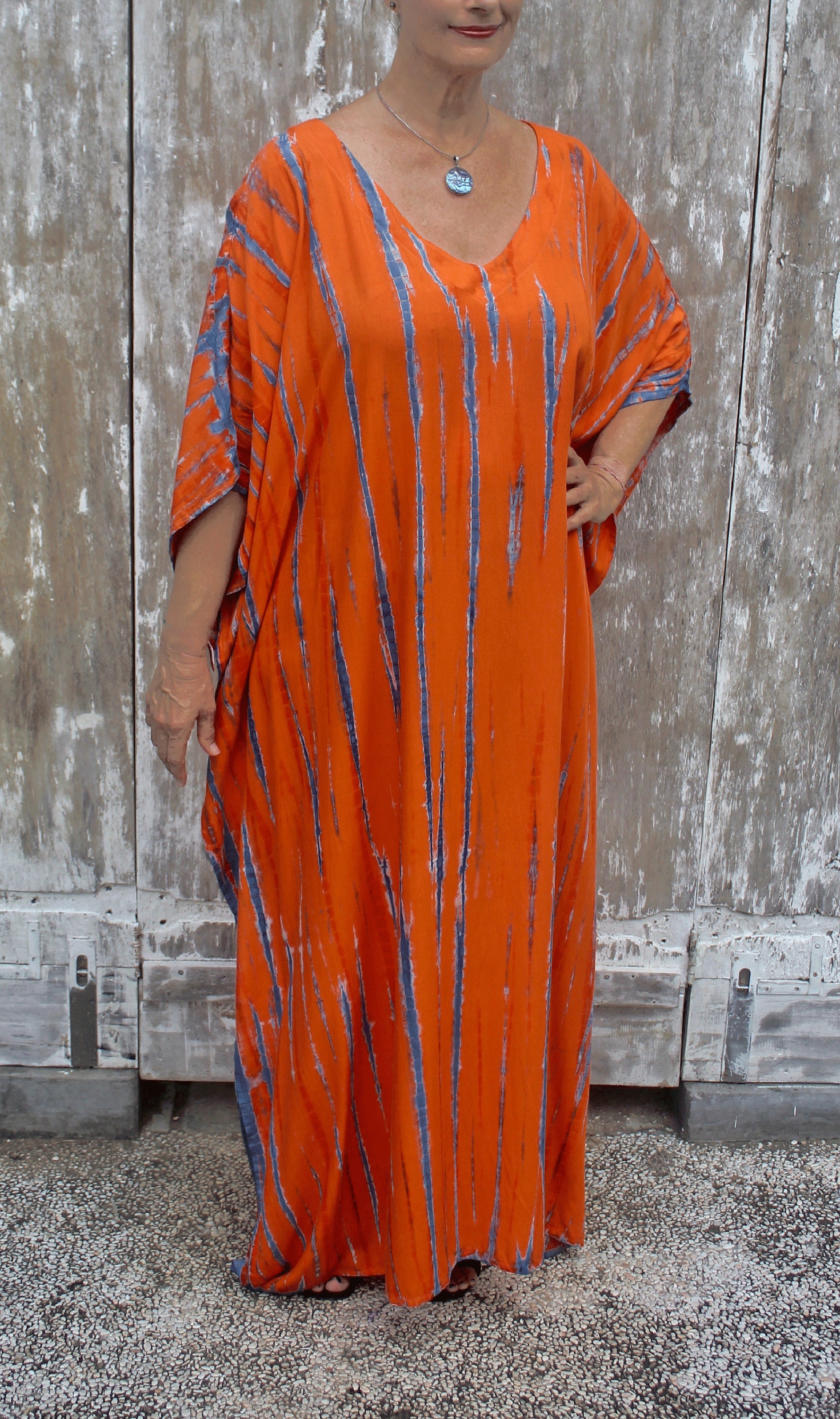 Kaftan Dress Plus Size Tie Dye Kaftan Loungewear Caftan | Etsy