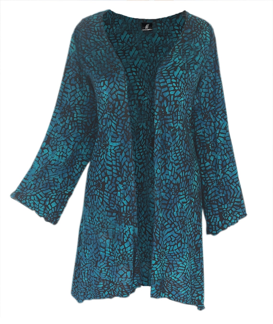 Plus Size Kimono Cardigan Women's Plus Size Batik Etsy