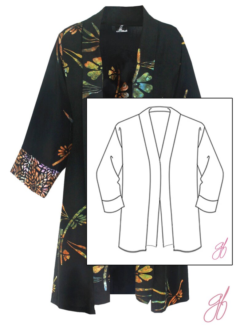 3x kimono jacket