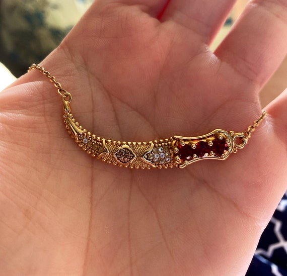 Vintage Turkish Sultan dagger necklace