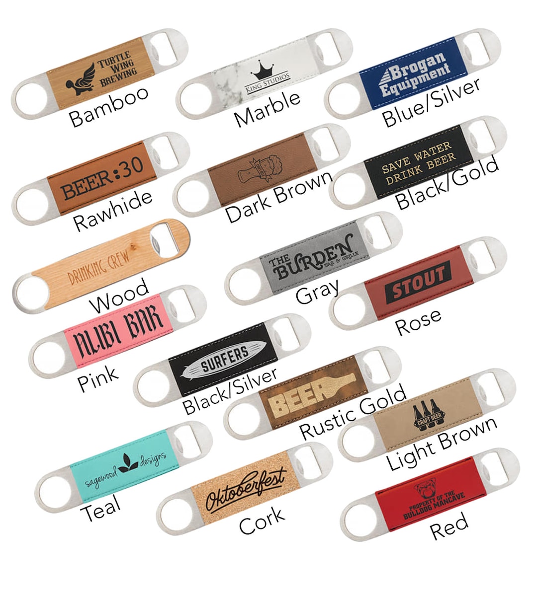 Custom Beer Bottle Opener, Personalized Groomsman Gift , Customized Bottle Opener, Bartending